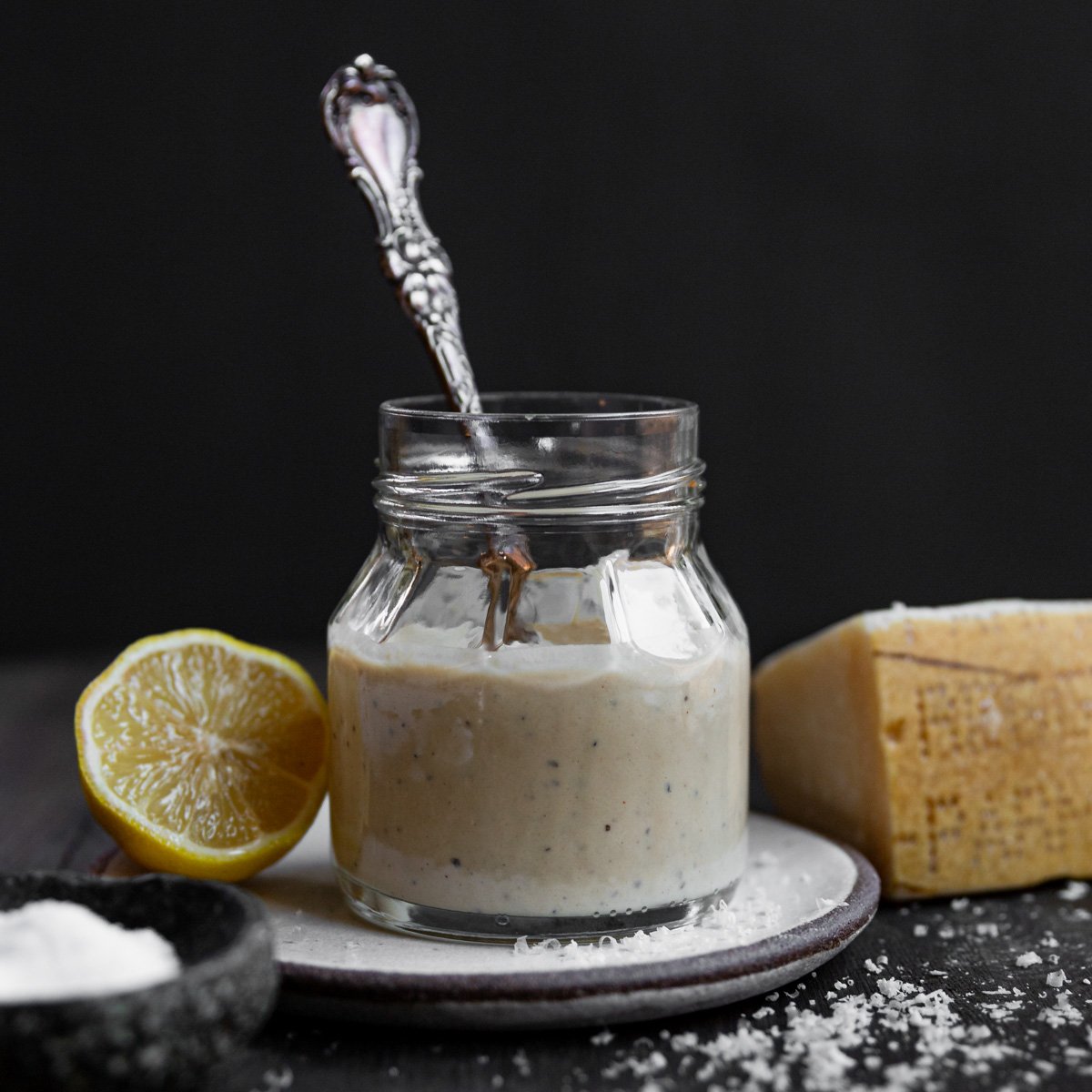 No-Egg Caesar Dressing: Creamy, Tangy, & Lasts 2 Weeks